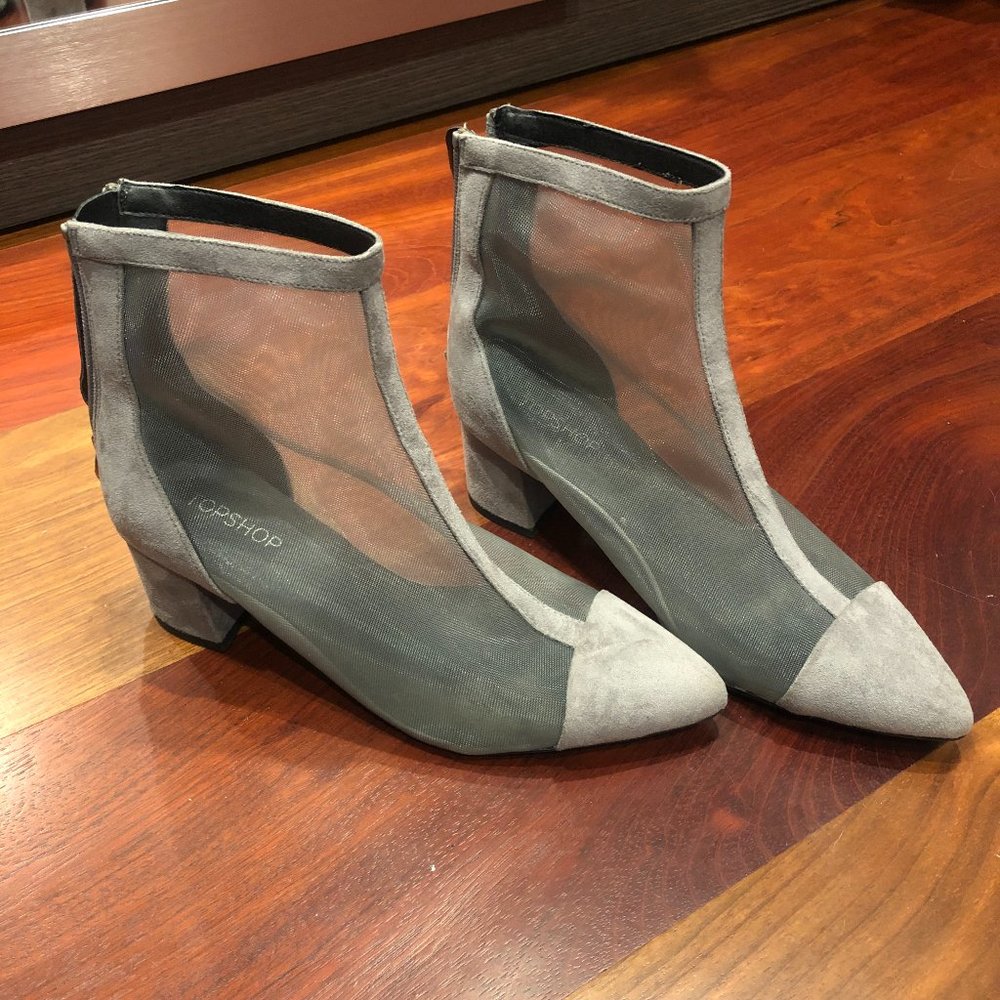 Topshop Sheer Boots